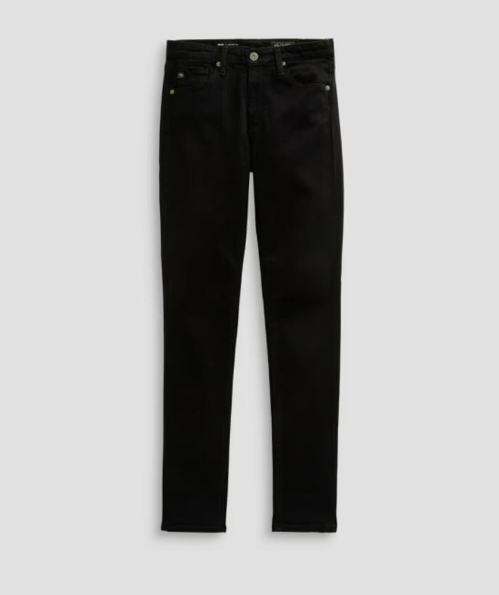 AG Adriano Goldschmied Prima Cigarette Jeans Women's 26R Black Mid Rise Stretch